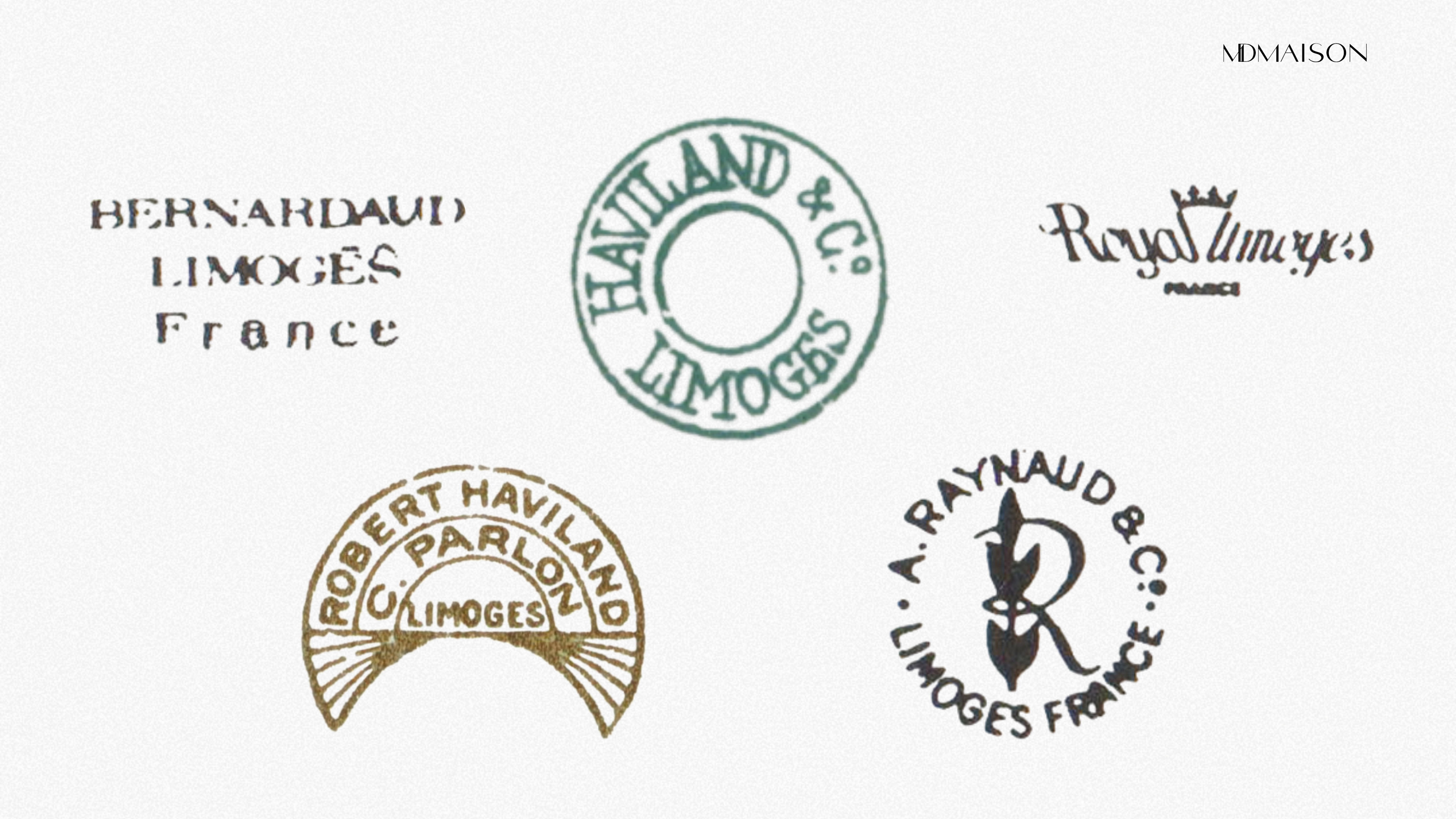 Limoges Porcelain Marks and Signatures Limoges Porcelain Marks and Signatures