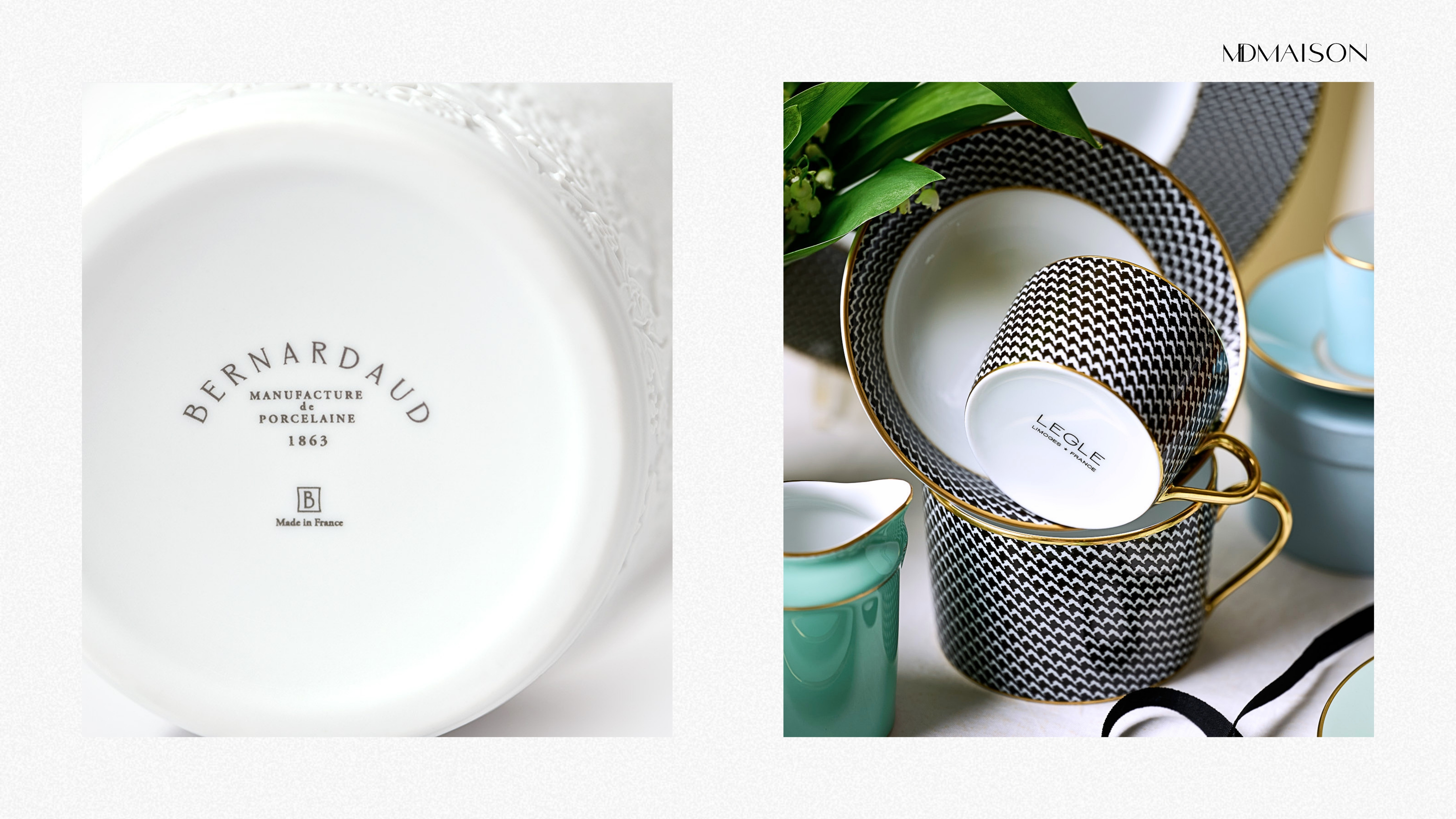 Contemporary Bernardaud and Legle Limoges marks Contemporary Bernardaud and Legle Limoges marks