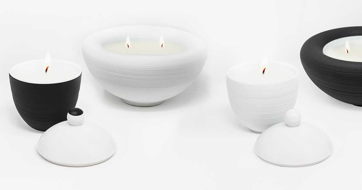 <b>J. L. Coquet</b> Hemisphere candles